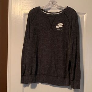 Nike Women's Charcoal Crew Neck Sweater